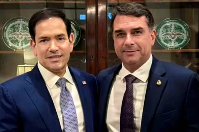 Rubio reafirma tarifaço em carta a Flávio Bolsonaro e cita PCC e CV