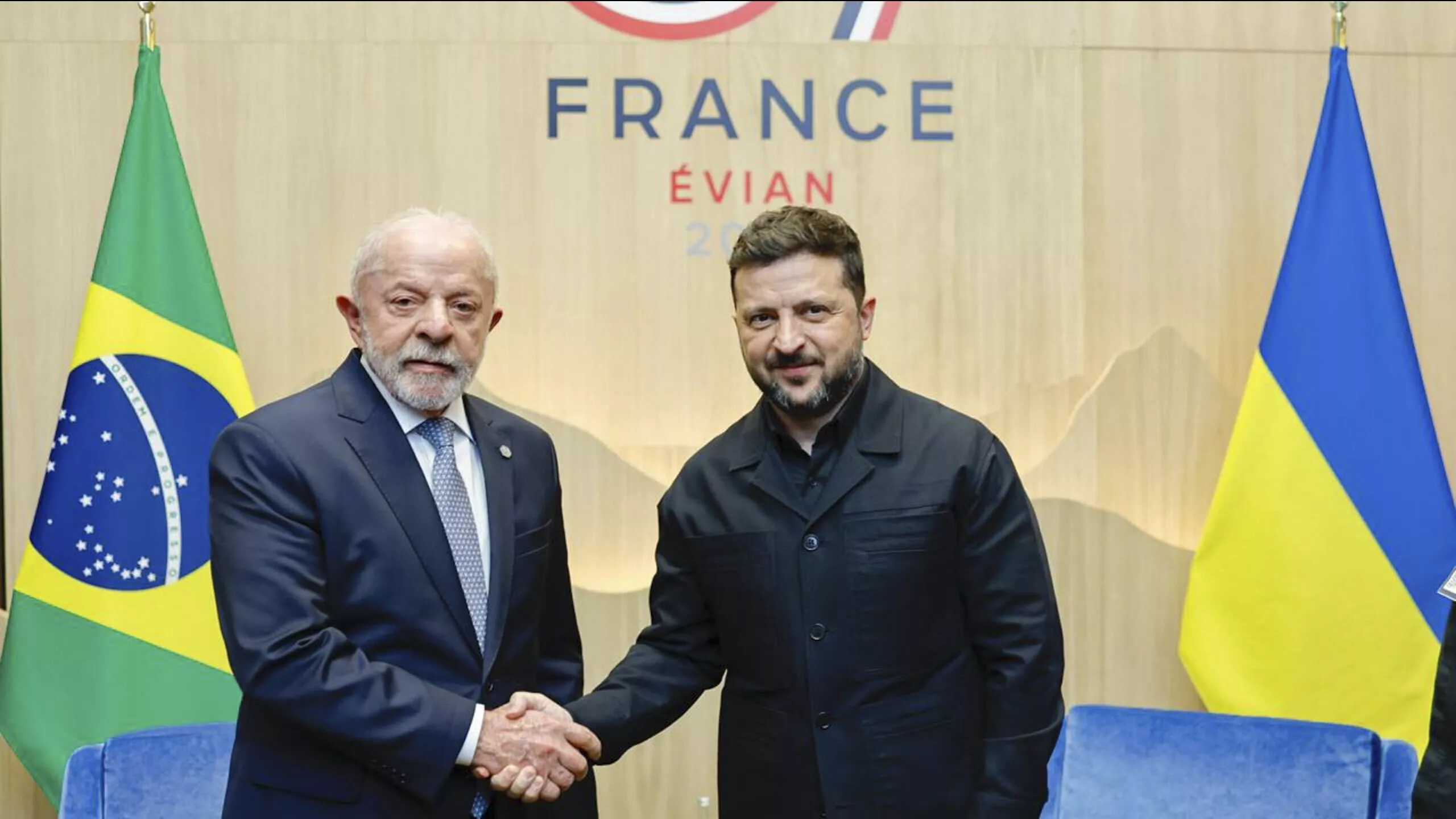 Lula se reúne com Zelensky após cúpula do G7