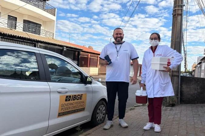 Exames de sangue e urina são feitos em pesquisa do IBGE