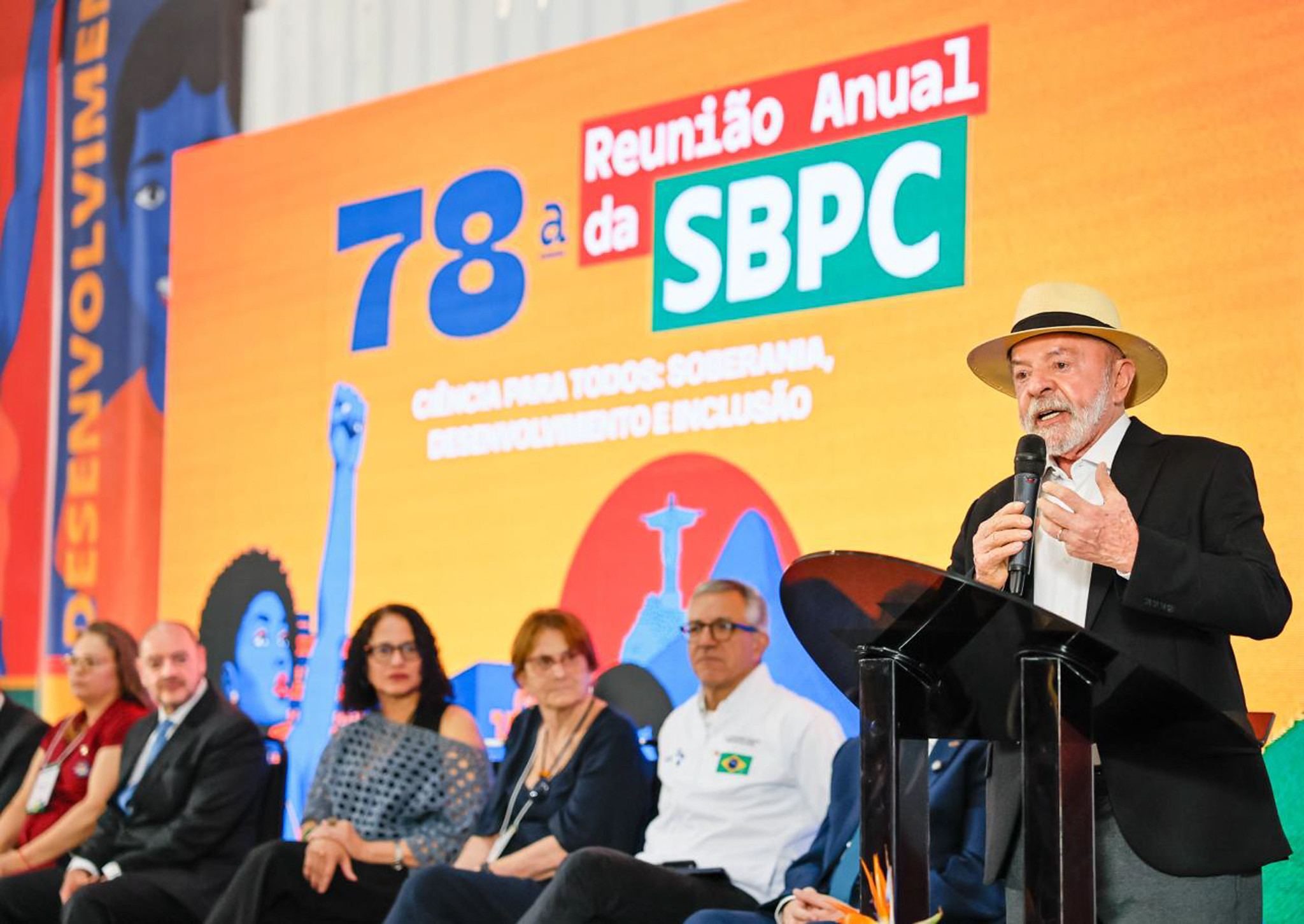 Na SBPC, Lula cobra plano ousado para ampliar financiamento da ciência e tecnologia