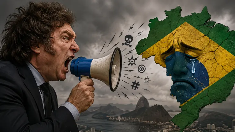Colunista do La Nación diz que ataques de Milei a Lula buscam esconder crise interna e reforçar alinhamento com Trump