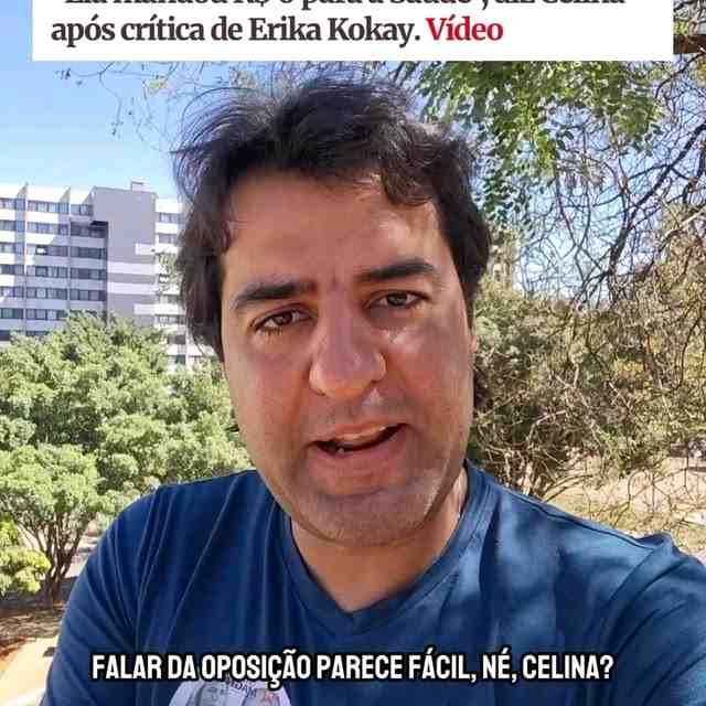 Deputado Carlos Magno critica Celina Leão e cobra prioridade para os problemas da população do DF