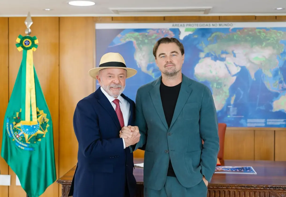 Leonardo DiCaprio elogia ações do governo Lula para proteger a Amazônia