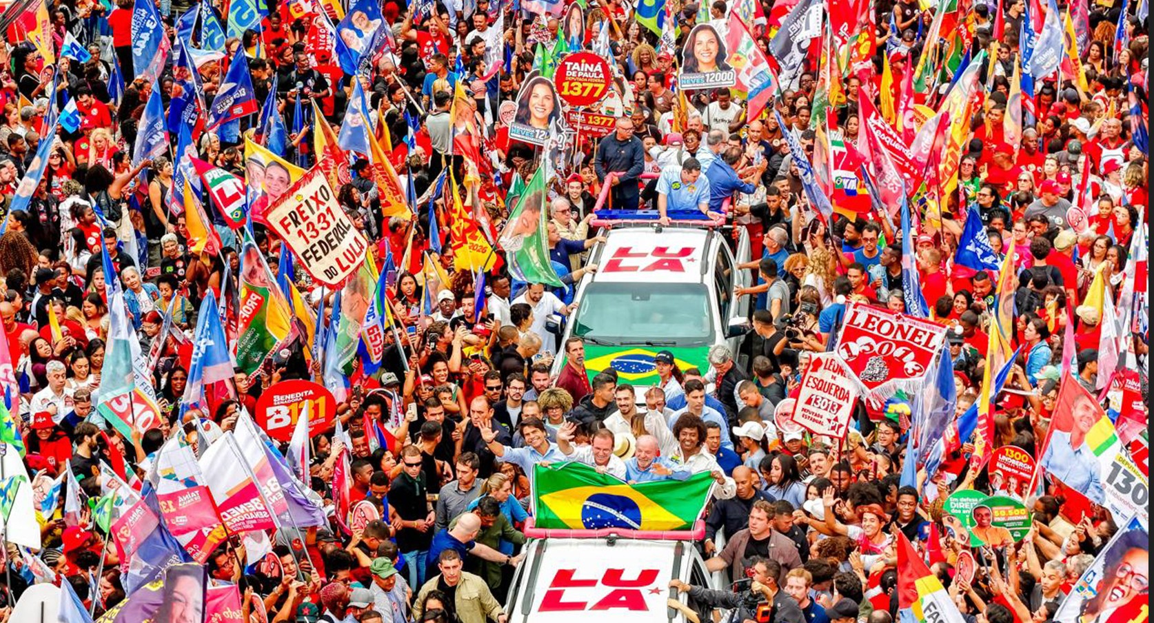 Datafolha: Lula tem 40% e Flávio Bolsonaro, 36% no primeiro turno