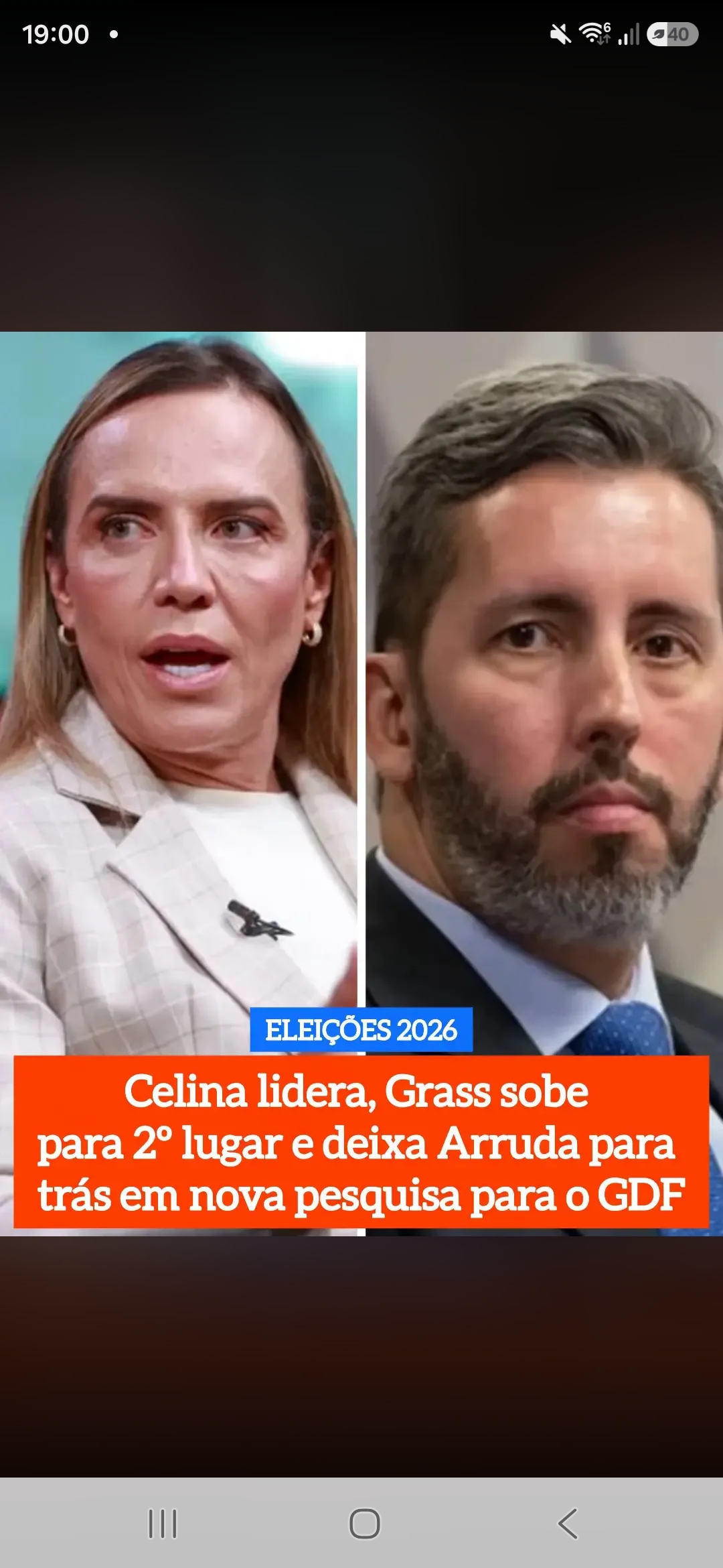 Leandro Grass empata com Celina e eleição para o GDF pega fogo