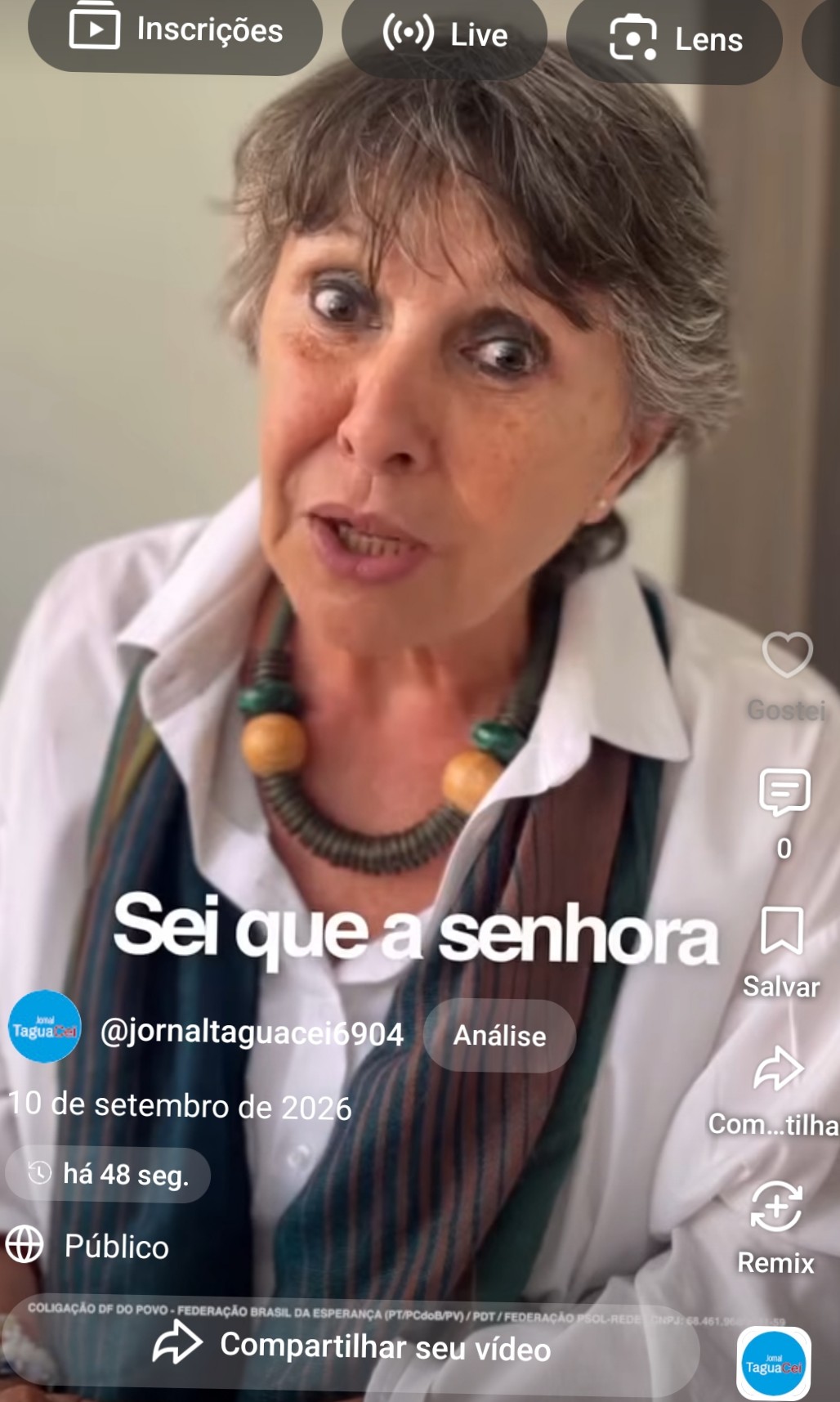 Bia Kicis, é preciso parar de distorcer os fatos sobre os recursos do DF