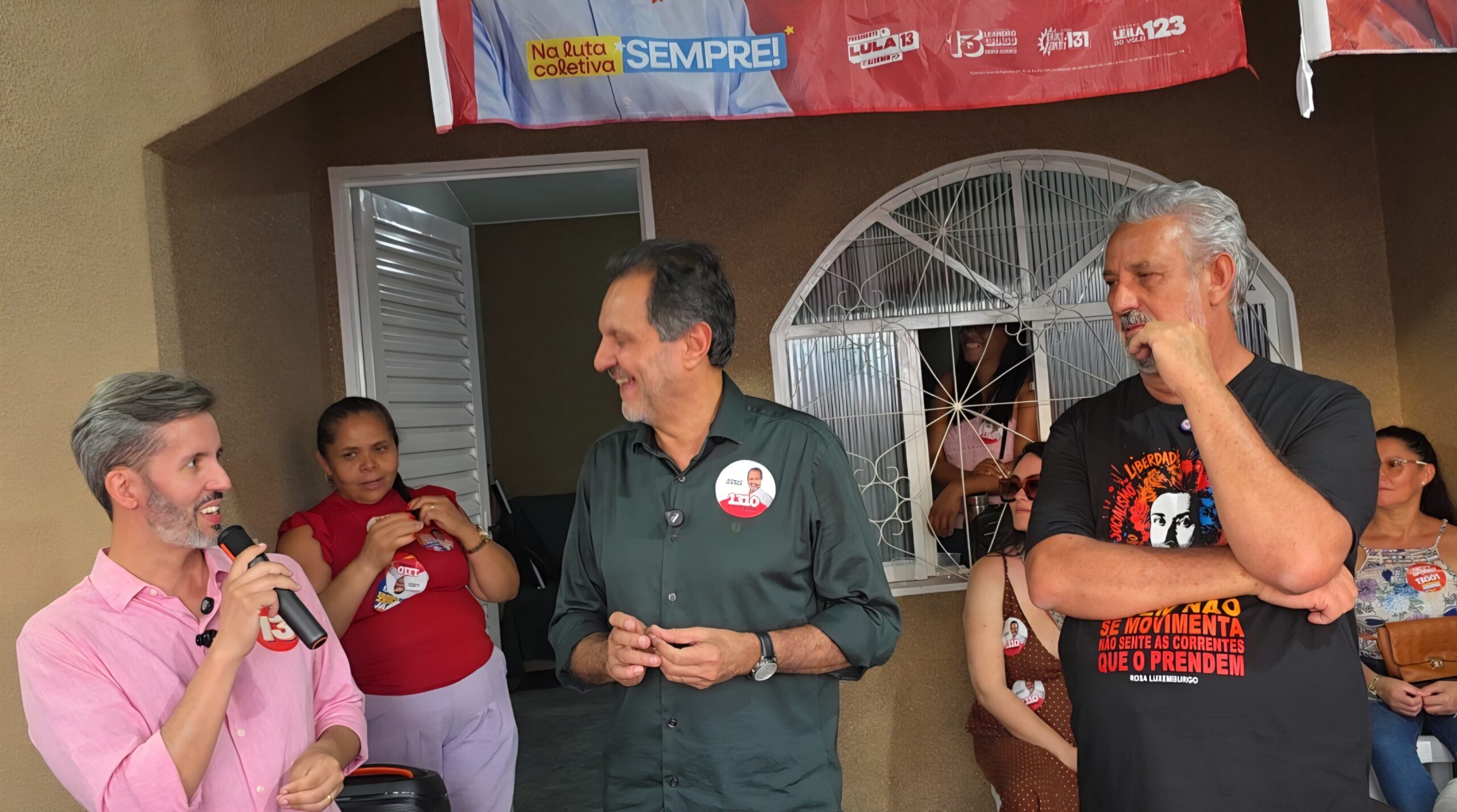 Leandro Grass inaugura comitê na QNN 07 e critica gestão do Distrito Federal: “Um horror”