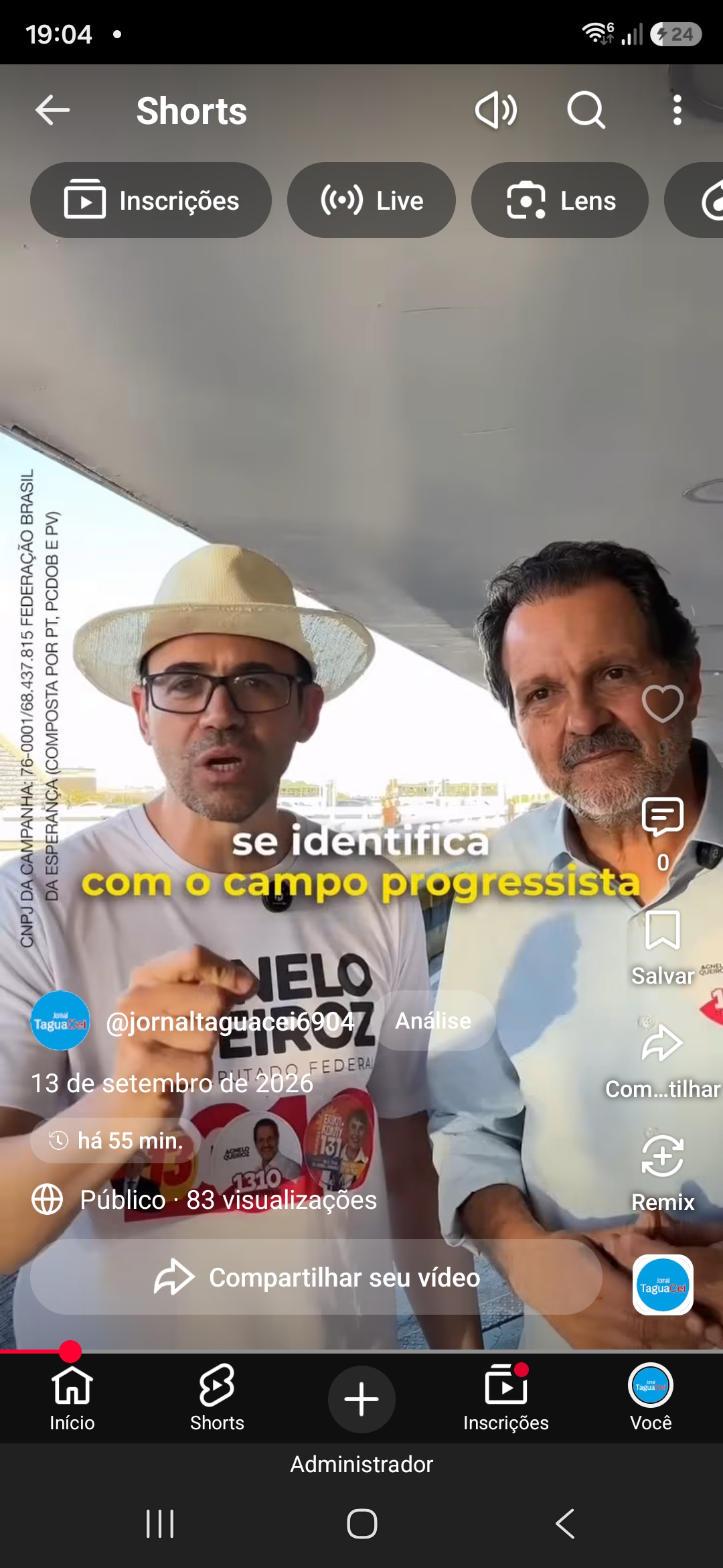 Agnelo Queiroz relembra valorização dos policiais penais e promete lutar pela regulamentação da carreira