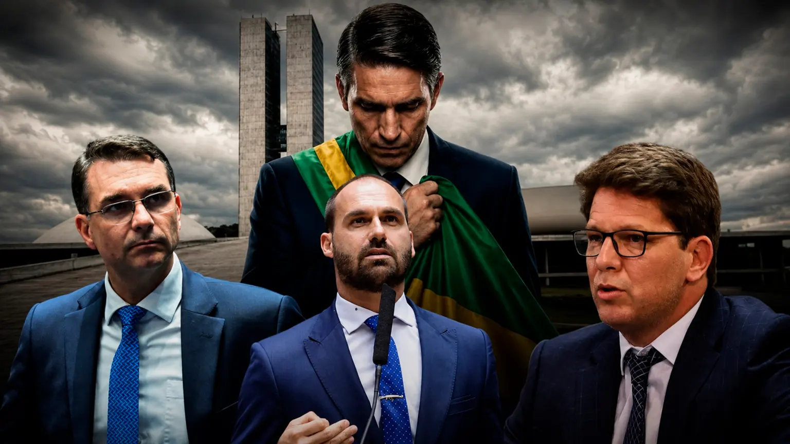 Delator afirma que recursos destinados ao filme sobre Bolsonaro foram enviados a aliados de Eduardo nos EUA