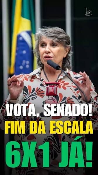 Erika Kokay defende fim da escala 6×1 e afirma que mudança é “questão de humanidade”