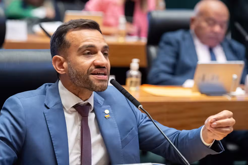 Fábio Felix durante sessão na Câmara Legislativa do Distrito Federal