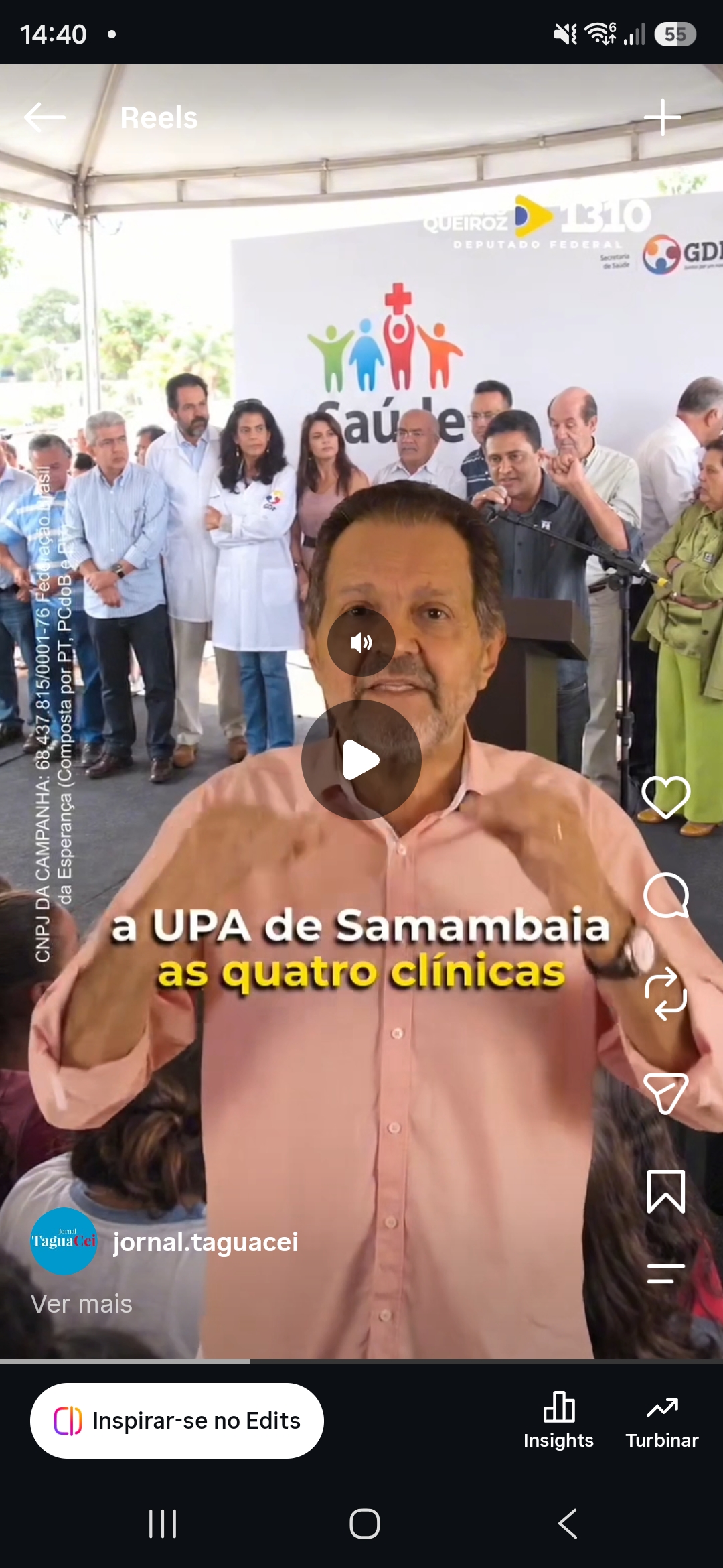 Agnelo Queiroz relembra sua história com Samambaia e destaca legado deixado na cidade