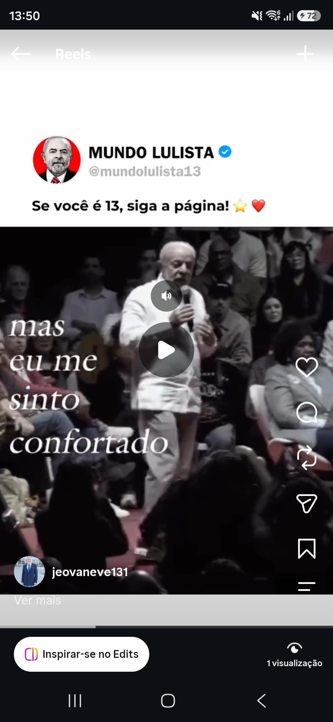 Lula emociona ao falar da saudade da mãe: “Todos os dias eu falo com ela”
