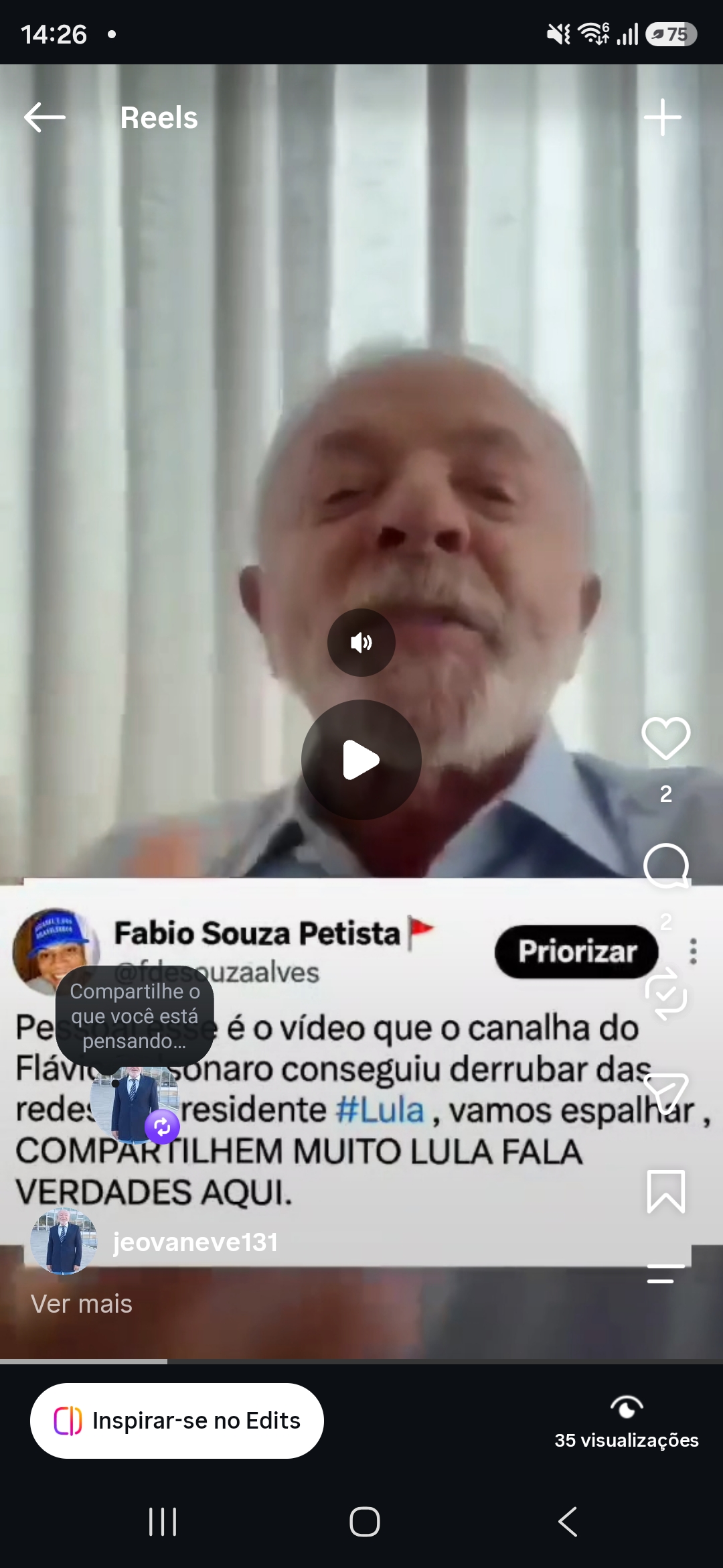 Lula questiona corte de R$ 200 bilhões prometido por adversário e alerta para riscos aos programas sociais
