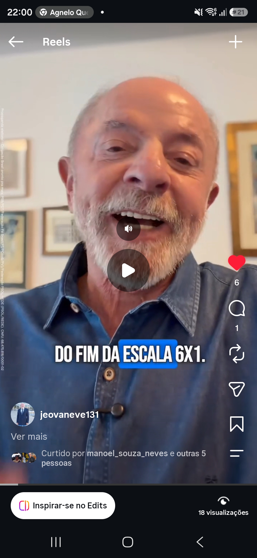 Lula anuncia votação da PEC pelo fim da escala 6×1 para a próxima quarta-feira (14)