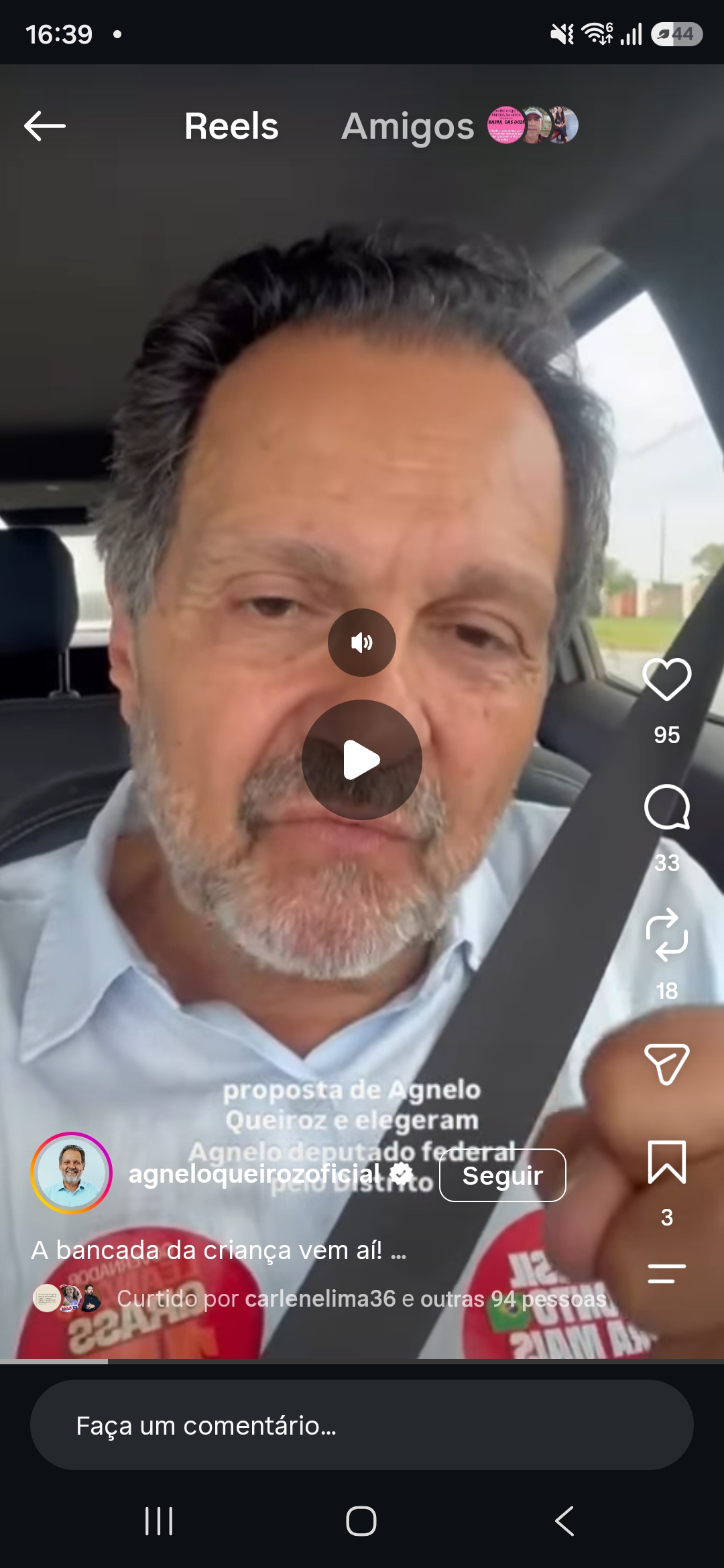 Agnelo Queiroz aproveita o Dia das Crianças para agradecer às mães