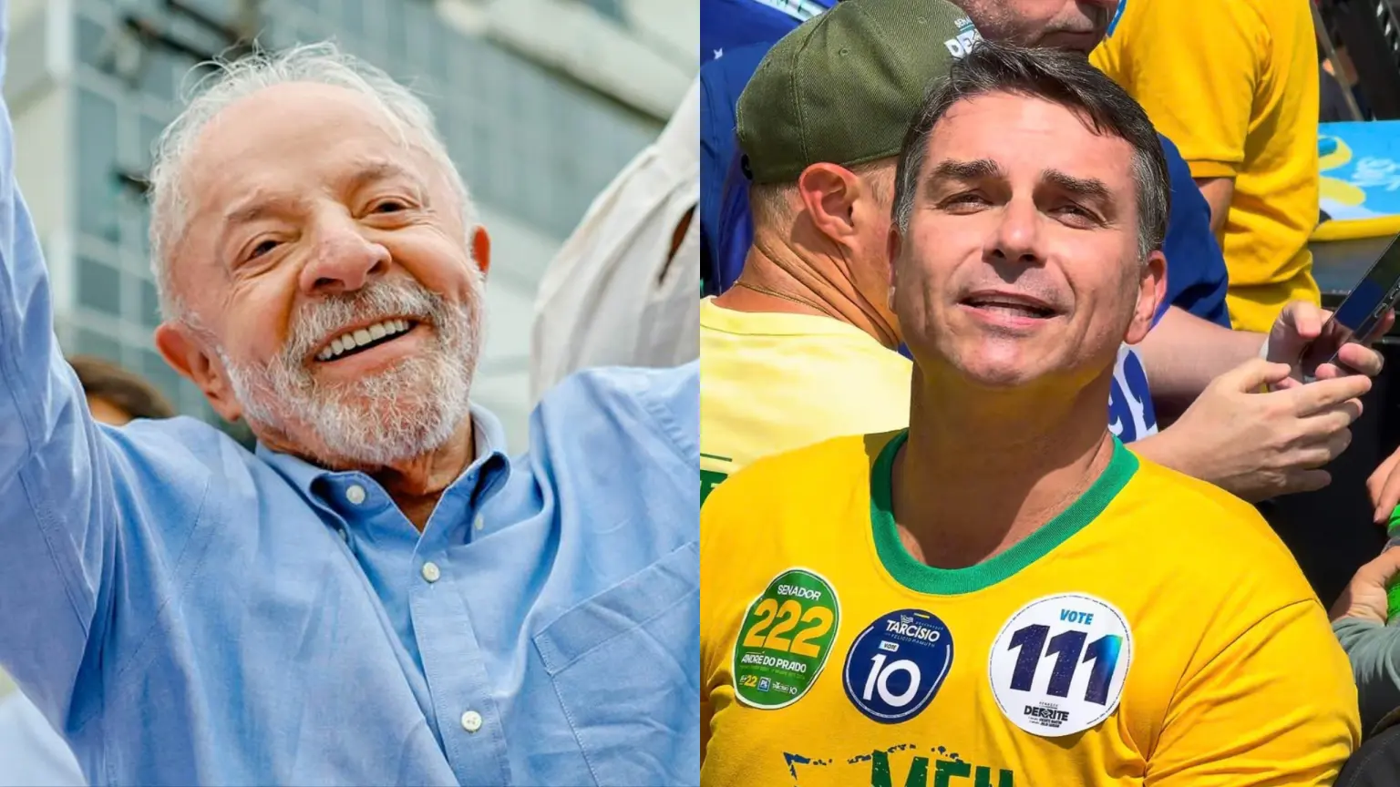 Vox Brasil aponta empate técnico entre Lula e Flávio Bolsonaro no segundo turno