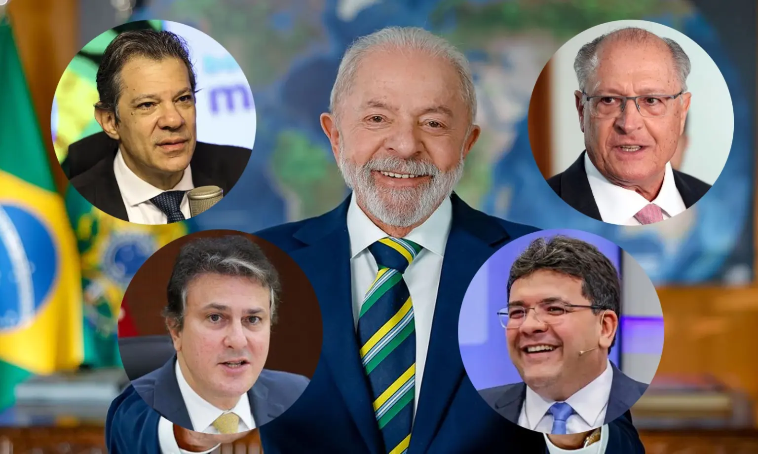 Lula pode reunir quatro nomes cotados para a sucessão presidencial no próximo governo