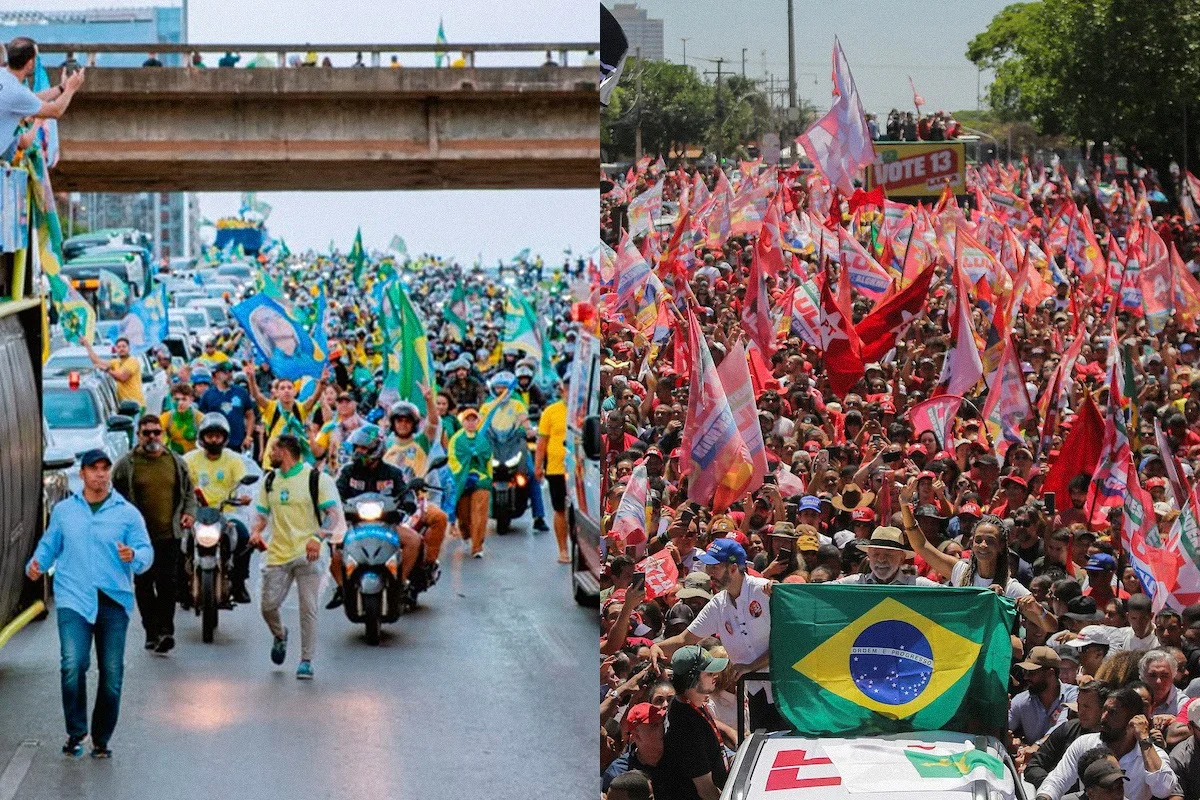 Esquerda e direita organizam atos simultâneos a cerca de 2 km de distância em Brasília