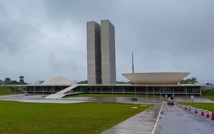 Palácio do Congresso Nacional, em Brasília, onde funcionam a Câmara dos Deputados e o Senado Federal